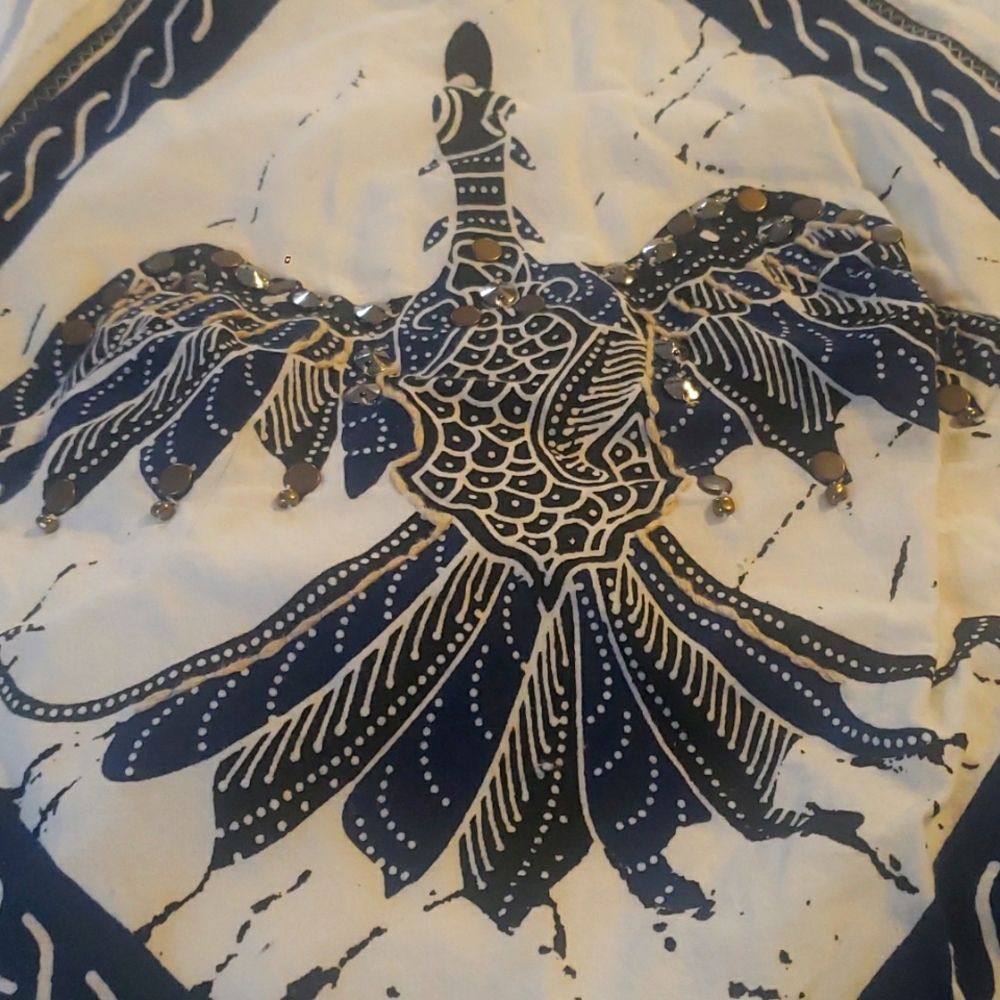 Handkerchief styled crop top